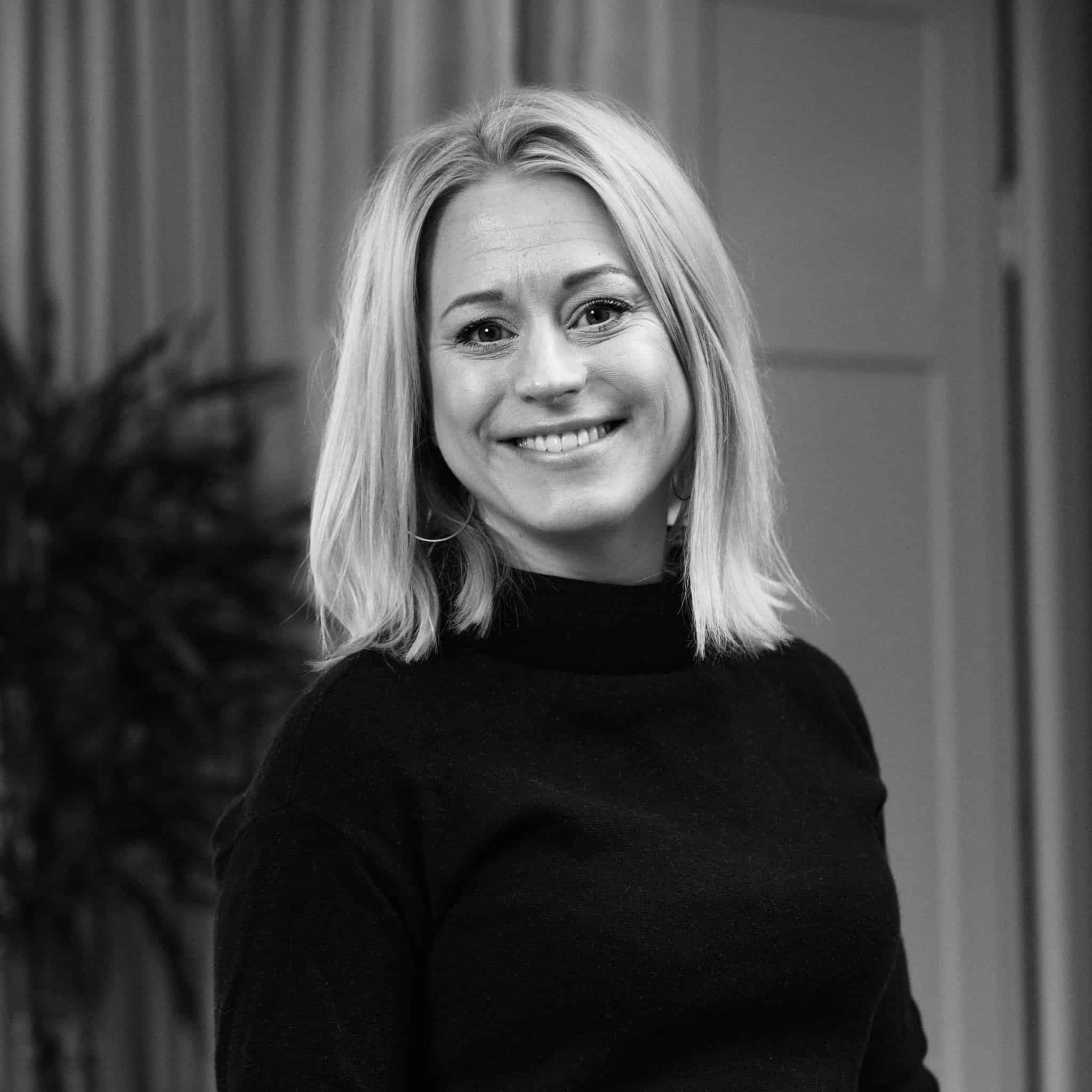 Porträtt av Emelie Bäckelin.