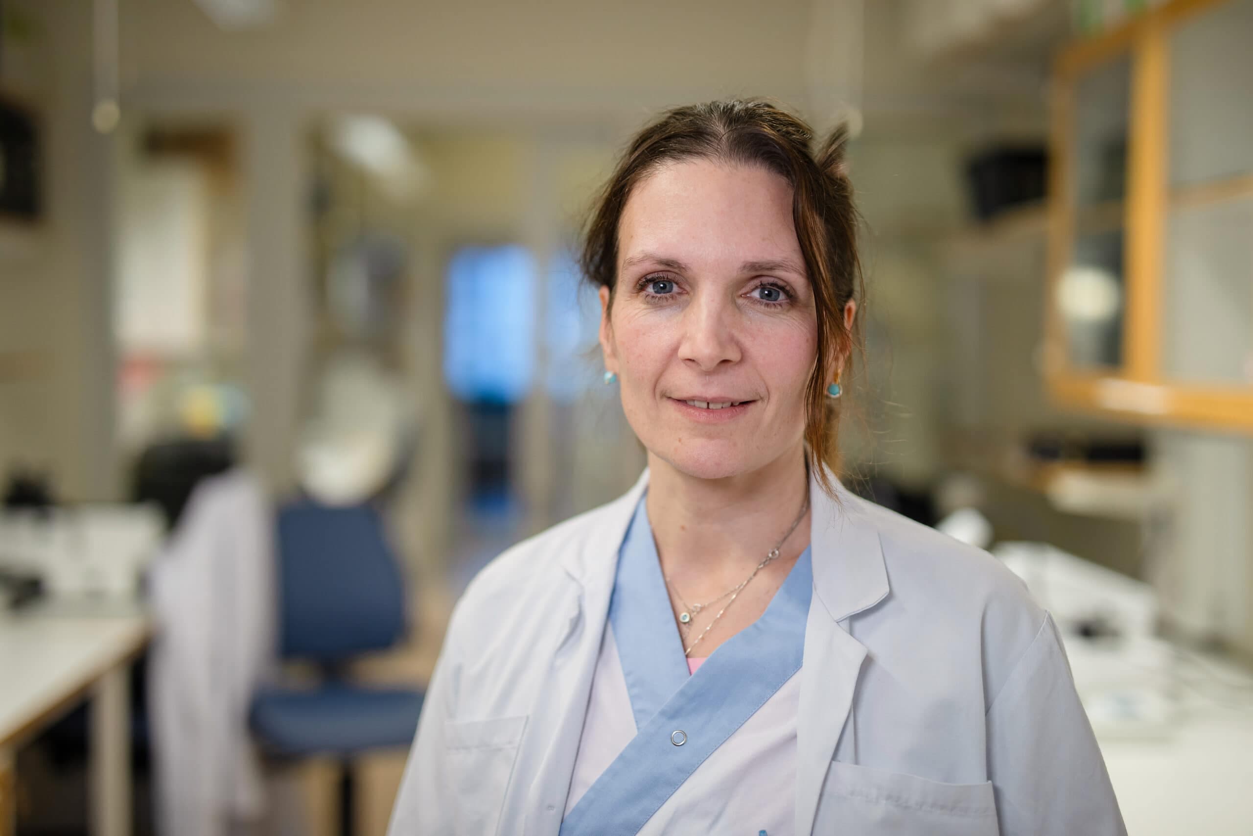 Karin Forsberg, specialistläkare och universitetslektor vid institutionen för klinisk vetenskap i Umeå. Foto: Mattias Pettersson.