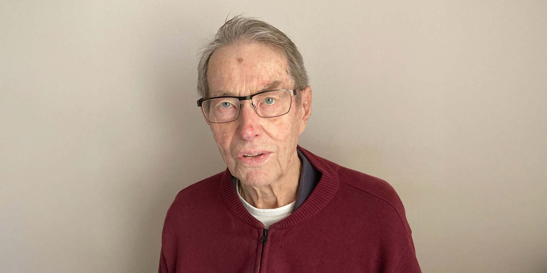 Porträtt av Erik Persson.